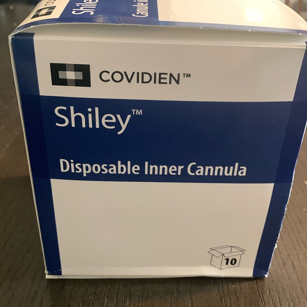 Coviden Shiley 6IC75 Disposable Inner Cannula Size 6 Box of 10 Exp: 2026